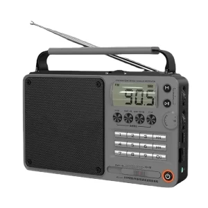 Sansui F26 Bluetooth Digital Radio With LED Flashlight Portable Multi-band Radio for the Elderly Mp3 Player Outdoor Card Speaker